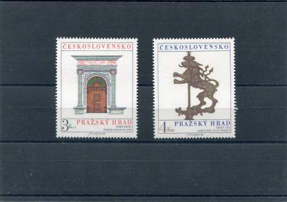 CECOSLOVACCHIA 1980 ARTE YV.2410/11