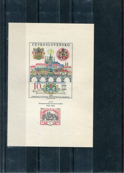 CECOSLOVACCHIA 1968 ARTE YV.BF35