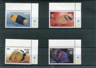NEVIS 1998 ANNO DELL'OCEANO E PESCI YV.1138/41