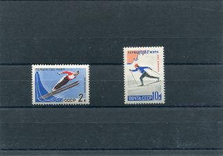 RUSSIA 1962 SPORT INVERNALI UNIF.2525/26