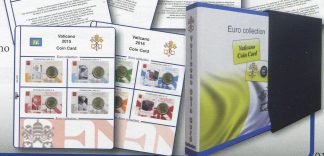 VATICANO stamp and coin card - 2 album con fogli  dal 2010 al 2023- MASTERPHIL