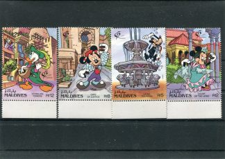 MALDIVE 1992 WALT DISNEY YV.1463/66
