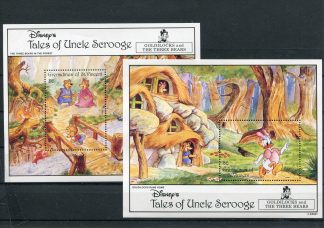 SAN VINCENT E GRENADINE 1992 WALT DISNEY YV.BF89/90