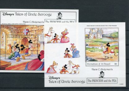 SAN VINCENT E GRENADINE 1992 WALT DISNEY YV.BF91/92