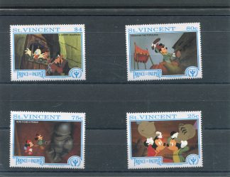 SAN VINCENT 1991 WALT DISNEY YV.1394/97