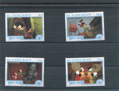 SAN VINCENT 1991 WALT DISNEY YV.1394/97