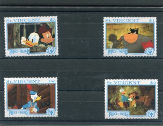 SAN VINCENT 1991 WALT DISNEY YV.1406/09