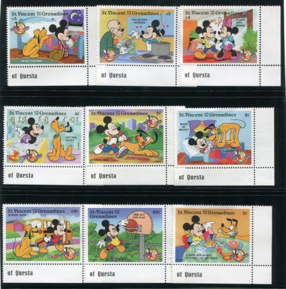 SAN VINCENT 1998 WALT DISNEY YV.3447/55