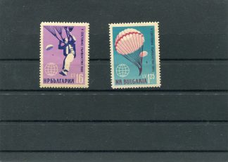 BULGARIA 1960 PARACADUTISMO YV.1016/17