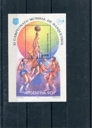 ARGENTINA 1990 PALLACANESTRO YV.BF44