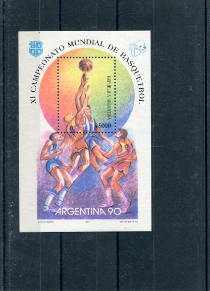 ARGENTINA 1990 PALLACANESTRO YV.BF44
