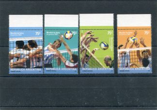 ARGENTINA 2002 PALLAVOLO YV.2338/41