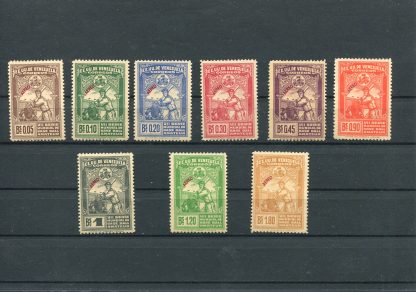 VENEZUELA 1949 BASEBALL YV.A186/94