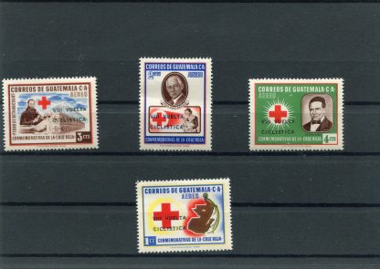 GUATEMALA 1964 CICLISMO YV.A322/325