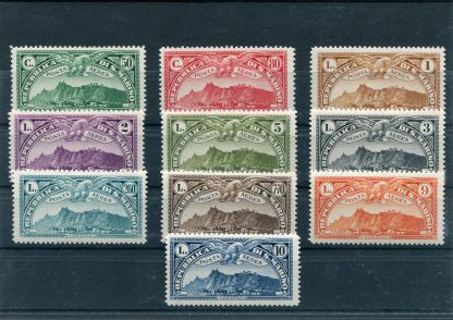 SAN MARINO 1931 - POSTA AEREA VEDUTE