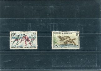 SAN PIERRE E MIQUELON  SPORT INVERNALI E FAUNA YV.360/61