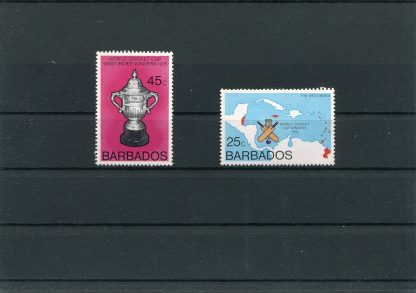 BARBADOS 1976 CRICKET YV.411/12