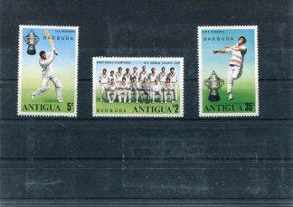 ANTIGUA E BARBUDA 1975 CRICKET YV.236/38