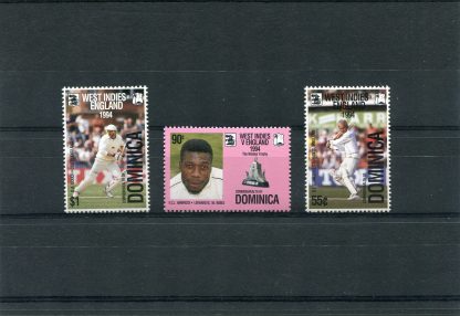 DOMINICA 1994 CRICKET YV.1665/67