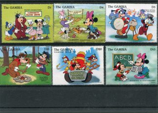 GAMBIA 1996 WALT DISNEY YV.2009/12