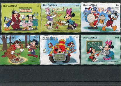 GAMBIA 1996 WALT DISNEY YV.2009/12