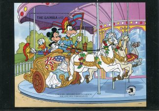 GAMBIA 1989 WALT DISNEY YV.BF77