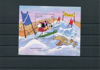 GAMBIA 1993 WALT DISNEY E SPORT INVERNALI YV.BF214