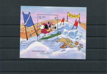 GAMBIA 1993 WALT DISNEY E SPORT INVERNALI YV.BF214