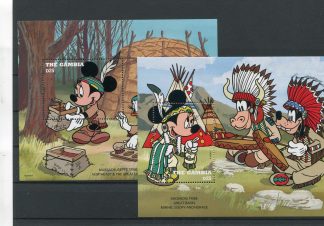 GAMBIA 1995 WALT DISNEY YV.BF267/68