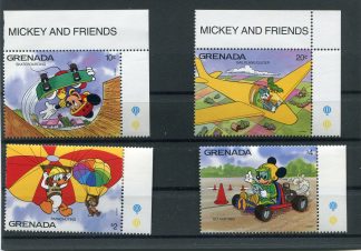 GRENADA 1991 WALT DISNEY E SPORT YV.2095/98