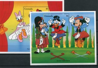GRENADA 1995 WALT DISNEY YV.BF406/07