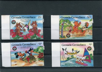 GRENADA GRENADINE 1986 WALT DISNEY YV.691/94