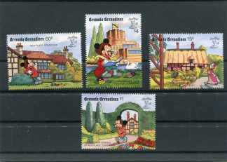 GRENADA GRENADINE 1990 WALT DISNEY YV.1104/07
