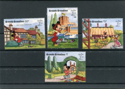 GRENADA GRENADINE 1990 WALT DISNEY YV.1104/07