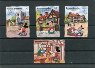GRENADA GRENADINE 1990 WALT DISNEY YV.1117/20