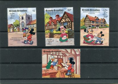 GRENADA GRENADINE 1990 WALT DISNEY YV.1117/20