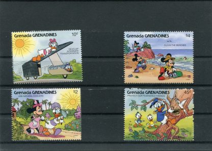 GRENADA GRENADINE 1991 WALT DISNEY YV.1232/35