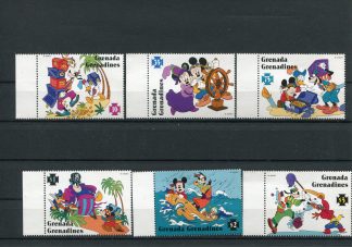 GRENADA GRENADINE 1996 WALT DISNEY YV.1886/91