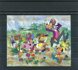 GRENADA GRENADINE 1984 WALT DISNEY E PASQUA YV.BF79