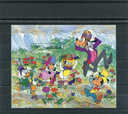GRENADA GRENADINE 1984 WALT DISNEY E PASQUA YV.BF79