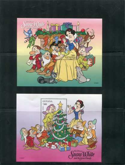 GUYANA 1996 WALT DISNEY YV.BF258/59