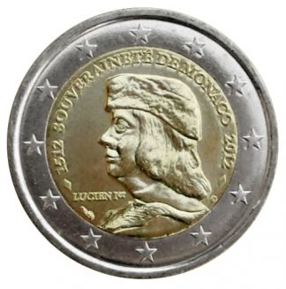 2012 -Monaco 2 euro LUCIEN da rotolino