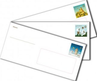 2018 - Tre interi postali con le tre torri - <b>usati </b>