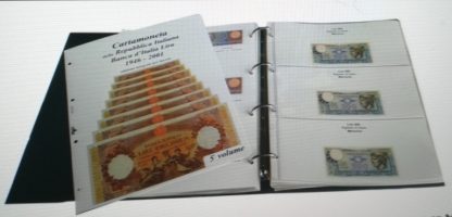 ALBUM " CARTAMONETA LIRE DECRETI " - MASTERPHIL - immagine 2