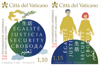 2018 - 70° Dichiarazione dei diritti universali dell' uomo