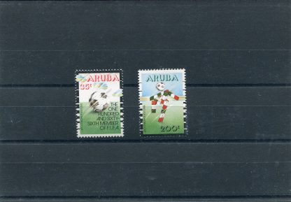ARUBA 1990 CALCIO E CAMPIONATI MONDIALI YV.76/77