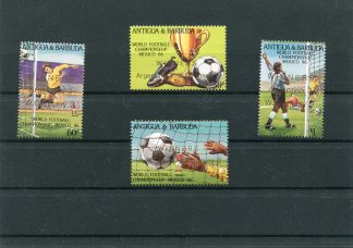 ANTIGUA 1986 CALCIO E CAMPIONATI MONDIALI YV.927/30