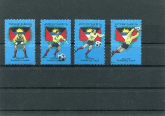 ANTIGUA 1989 CALCIO E CAMPIONATI MONDIALI YV.1166/69