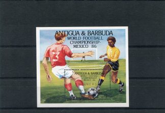 ANTIGUA 1986 CALCIO E CAMPIONATI MONDIALI YV.BF106