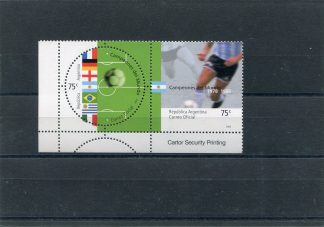 ARGENTINA 2002 CALCIO E CAMPIONATI MONDIALI YV.2299/00